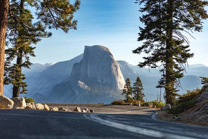 Half Dome from the Road - Art Print