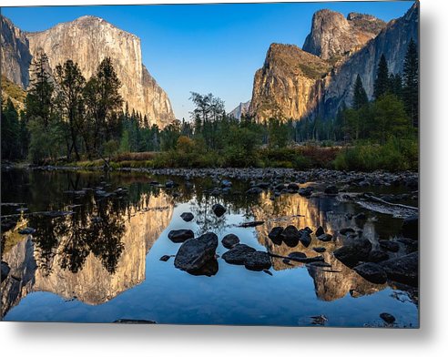 Yosemite Reflections - Metal Print