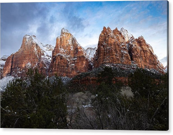 Zion-The Court of the Patriarchs - Acrylic Print