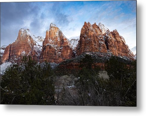 Zion-The Court of the Patriarchs - Metal Print